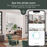 WYZE Cam Pan v3, Câmera de segurança Wi-Fi inteligente para casa, interna/externa com classificação IP65, 1080p, panorâmica/inclinação/zoom, com visão noturna colorida, áudio bidirecional, compatível com Alexa e Google Assistant