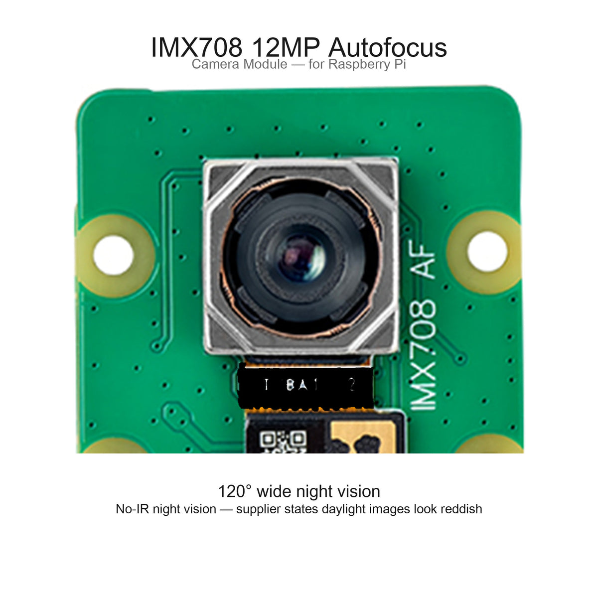 Módulo de câmera CSI IMX708 12MP – Autofoco